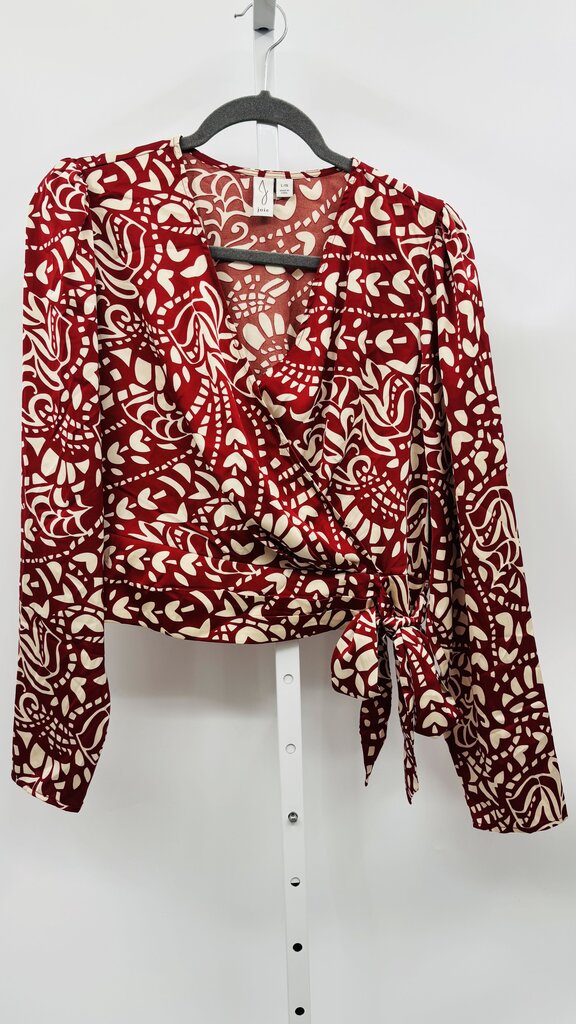 Joie Blouse Burgundy L