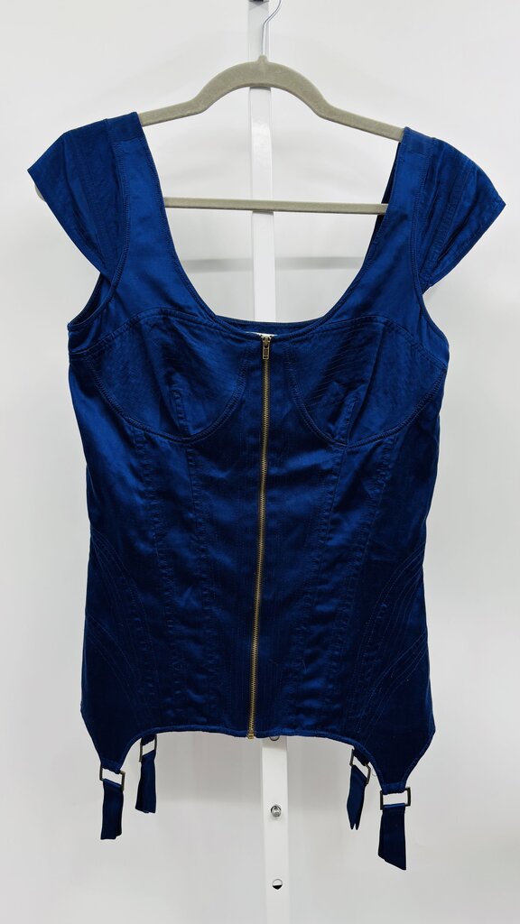 DvF Top Navy S