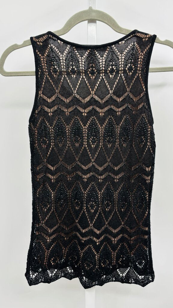 Carmen Marc Valvo Top Black M