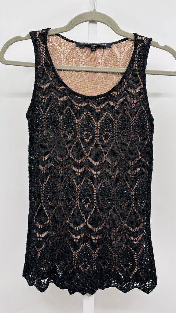 Carmen Marc Valvo Top Black M