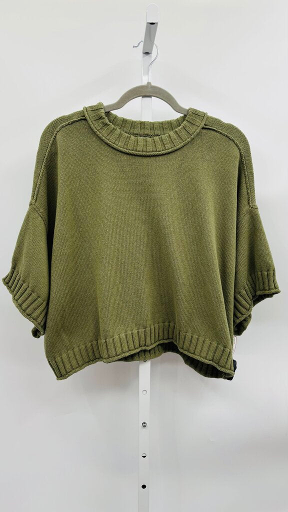 Anthropologie Sweater Green M