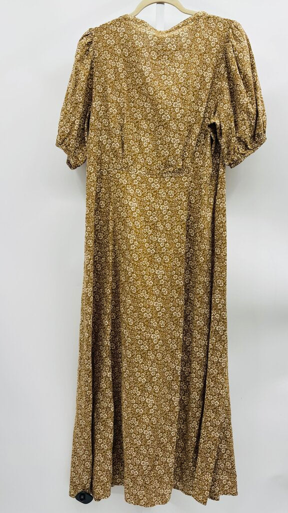 Faherty Maxi Dress Tan L