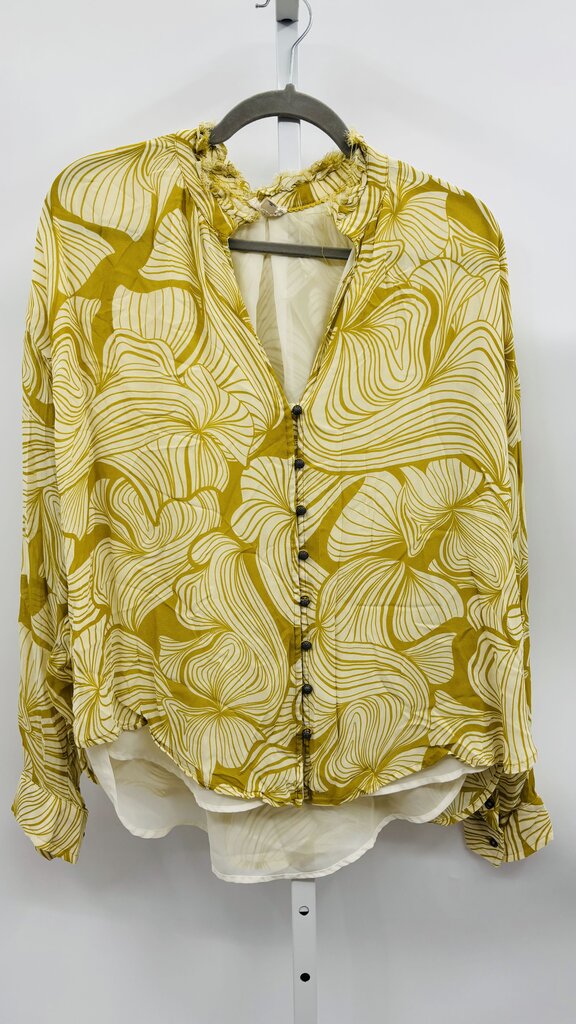Pilcro Blouse Green XL
