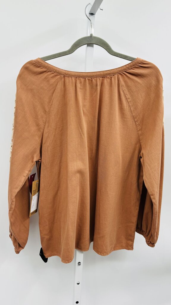 Billy T Blouse Tan S