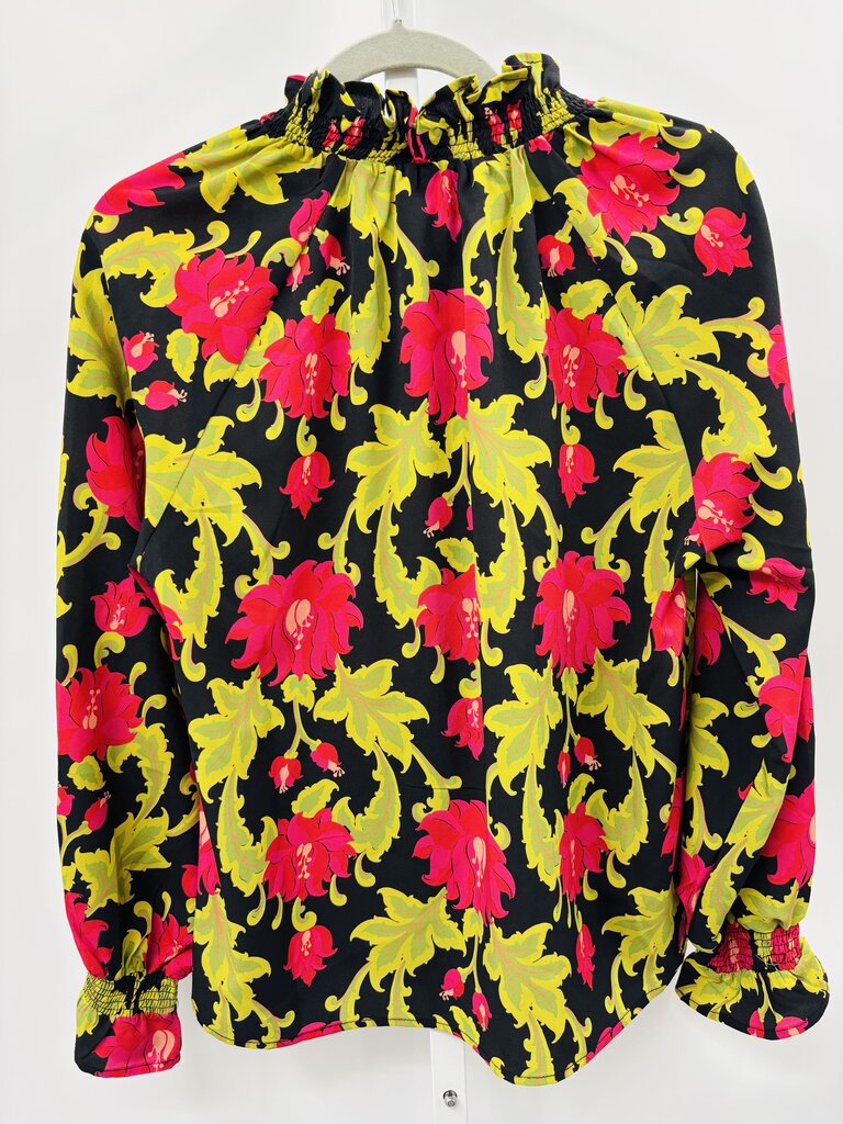 Flora Bea Blouse Green S