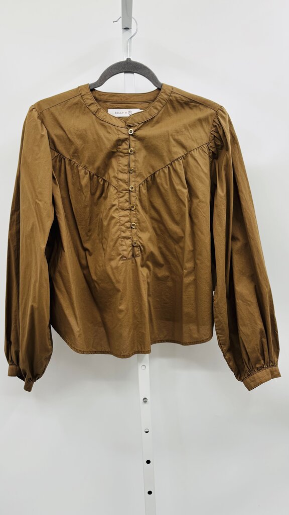 Billy T Blouse Brown S