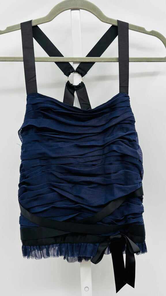 Anthropologie Top Navy M
