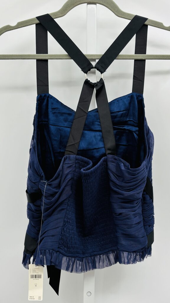 Anthropologie Top Navy M