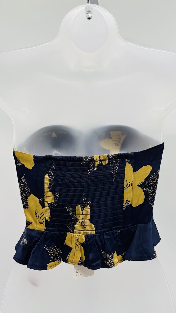 Free People Top Navy 6