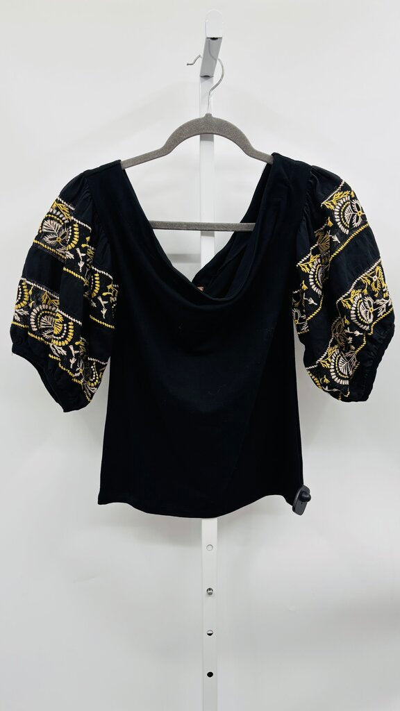 Free People Top Black S