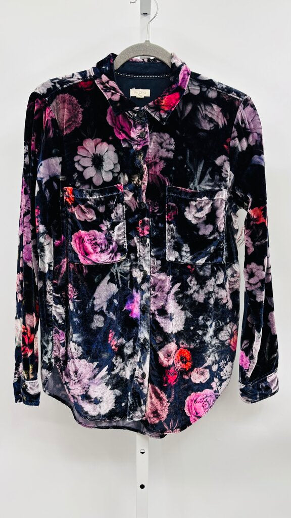 Pilcro Shirt Navy S
