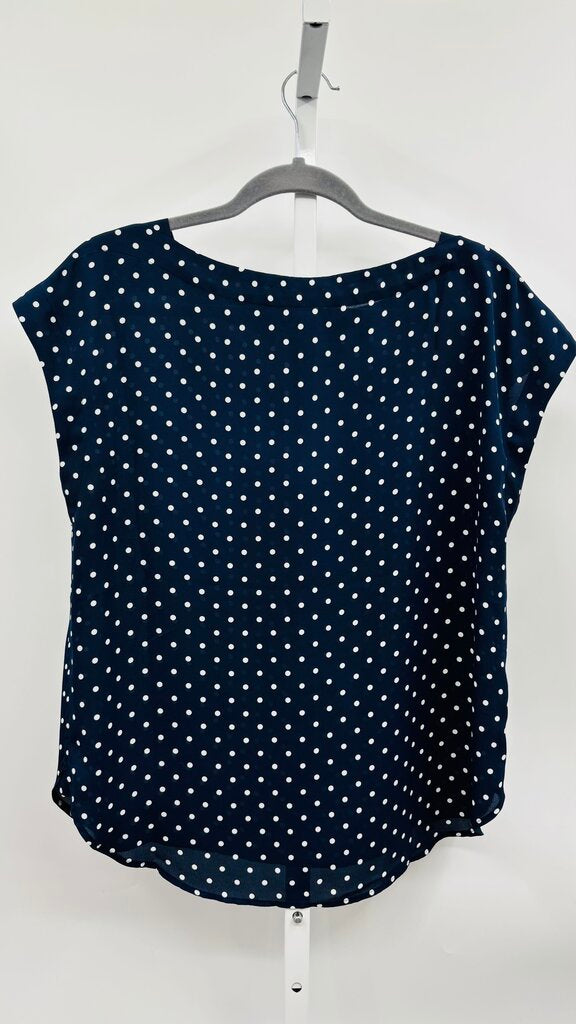 Ann Taylor Top Navy M