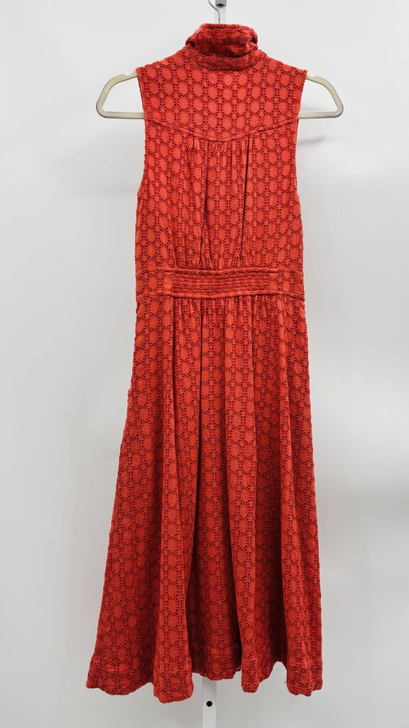 Anthropologie Dress Red 2