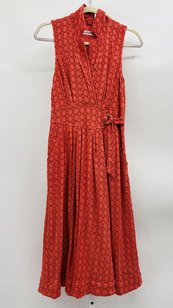 Anthropologie Dress Red 2