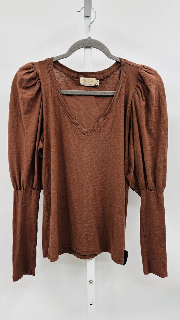 Nation Top Brown L