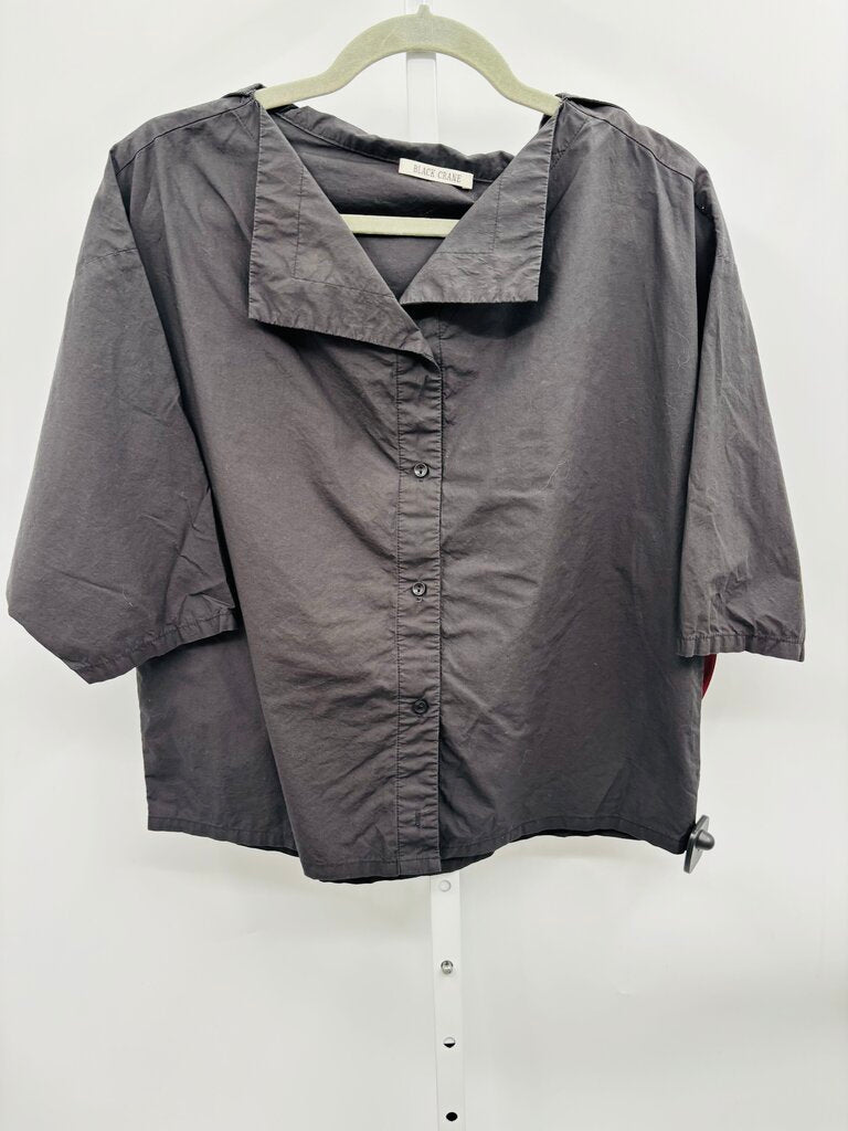 Black Crane Blouse Black XS