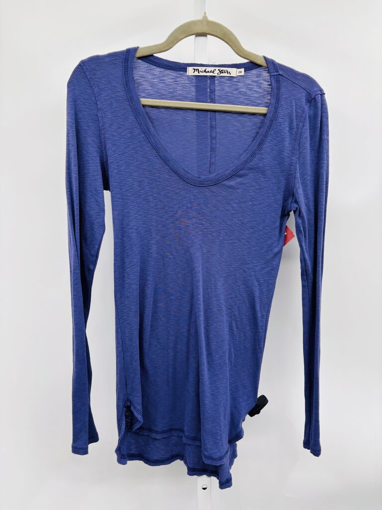 Michael Stars T-Shirt Purple OS