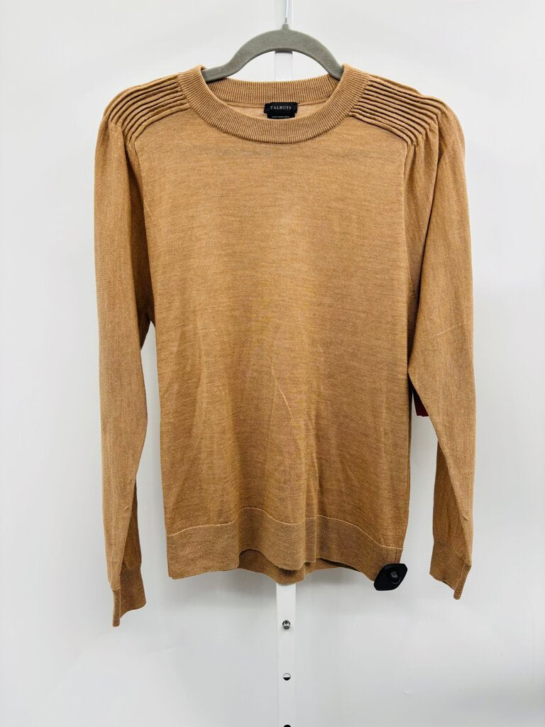 Talbots Sweater Tan XS