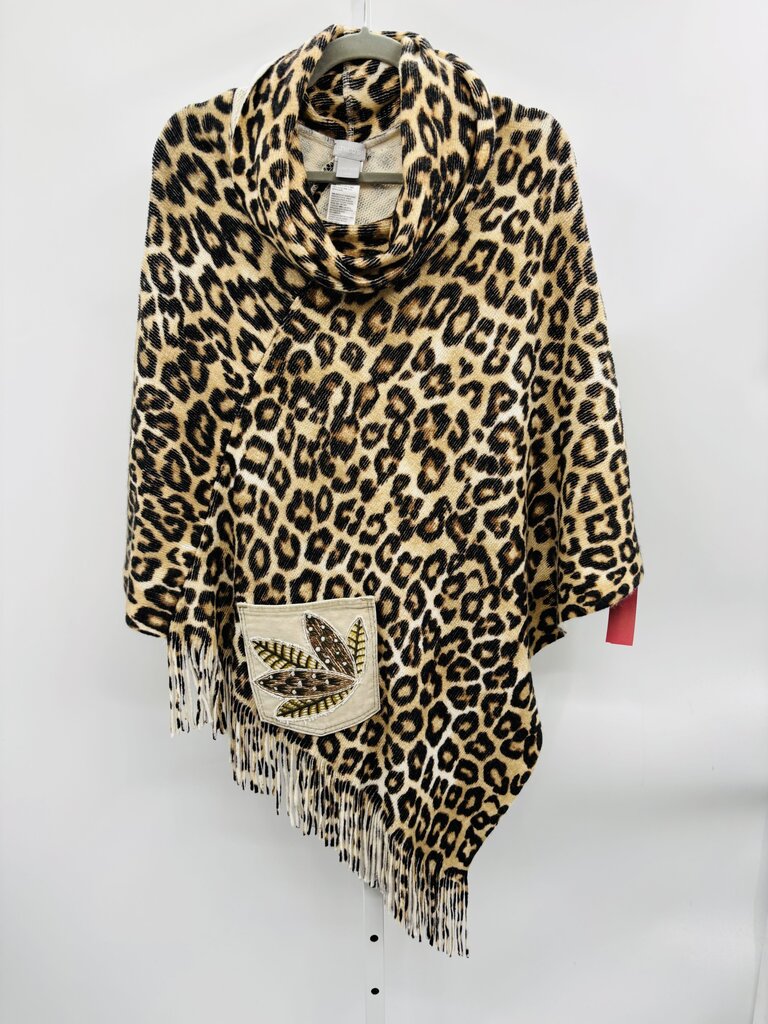 Chico's Poncho Beige OS