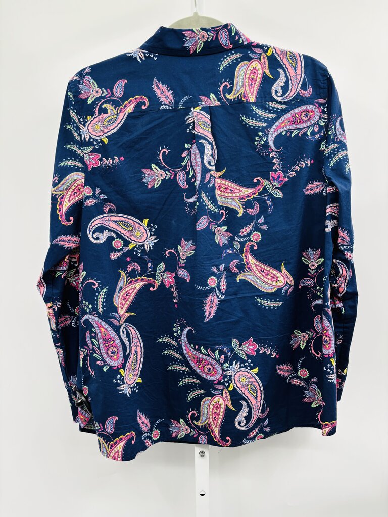 Talbots Shirt Navy L
