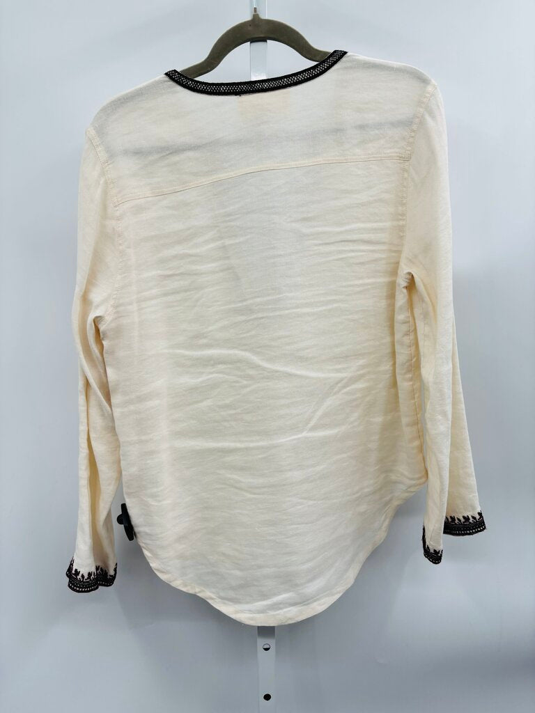 Current/Elliott Top Beige S