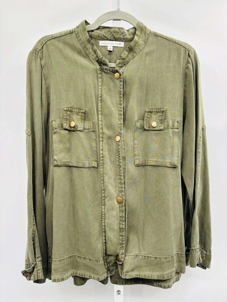 Young Fabulous & Broke Shirt Green S