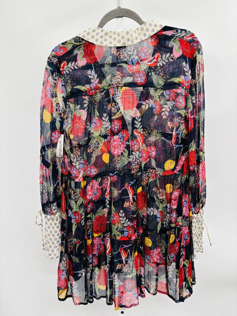 Free People Blouse Navy S