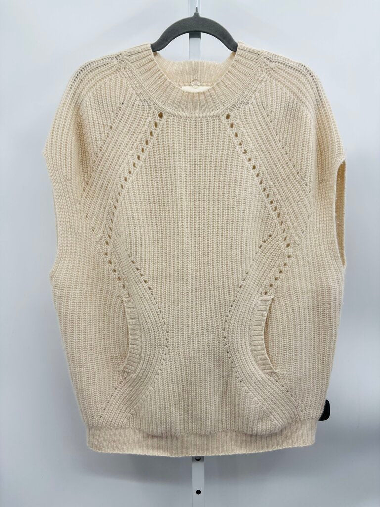 Maeve Sweater Vest Beige S