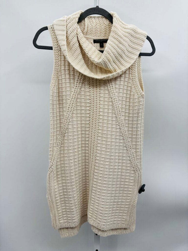 Banana Republic Outlet Sweater Vest Beige XS