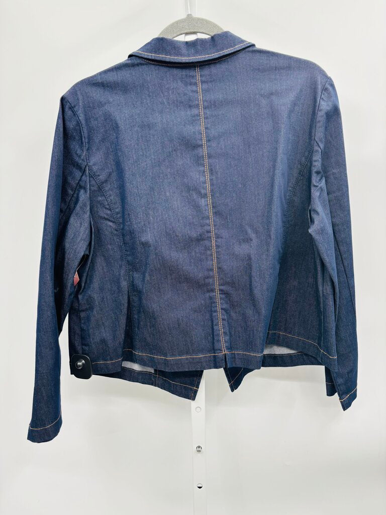 Chico's Jacket Denim XL