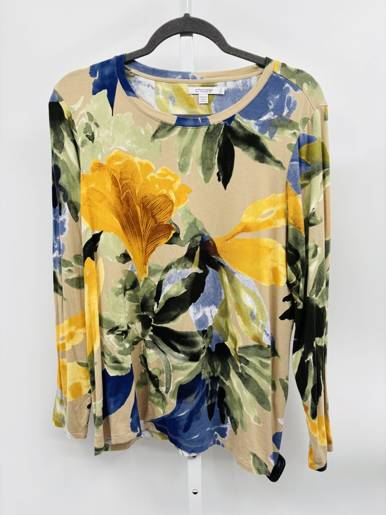 Chico's Top Green XL