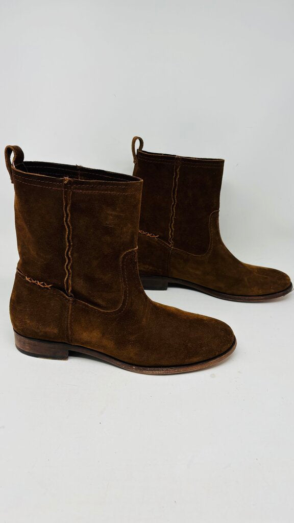 Frye Ankle Boots Brown 10