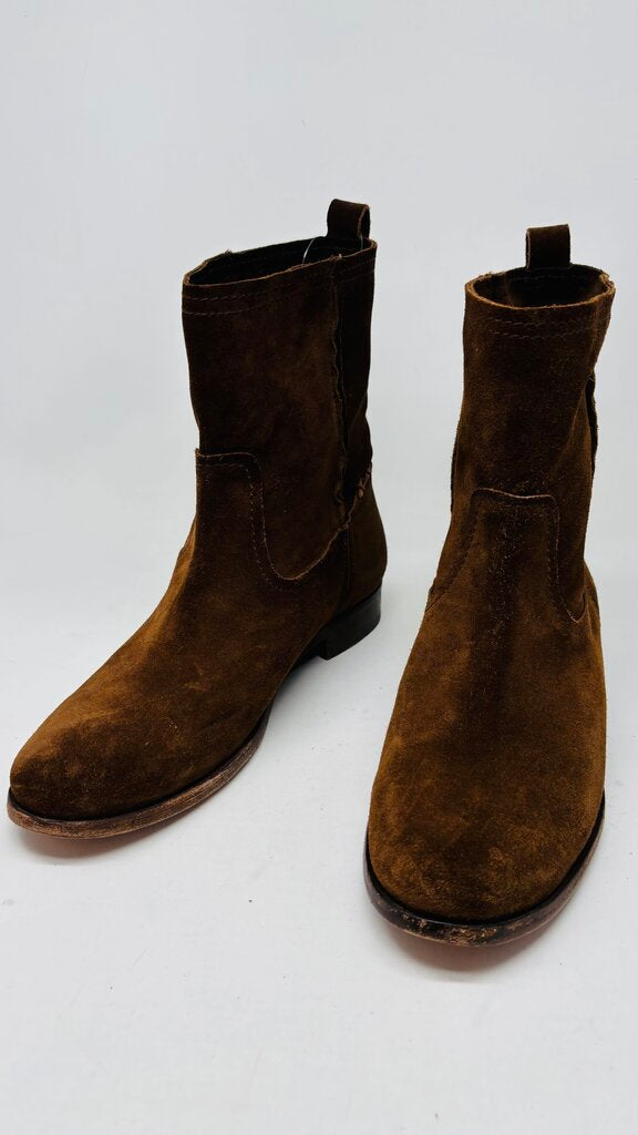 Frye Ankle Boots Brown 10
