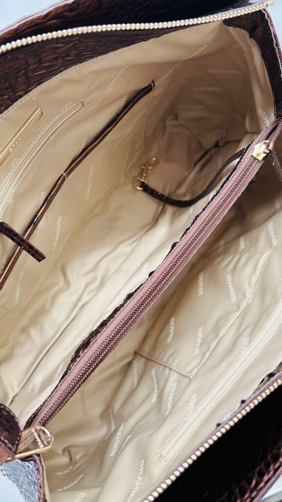 Brahmin Handbag Brown