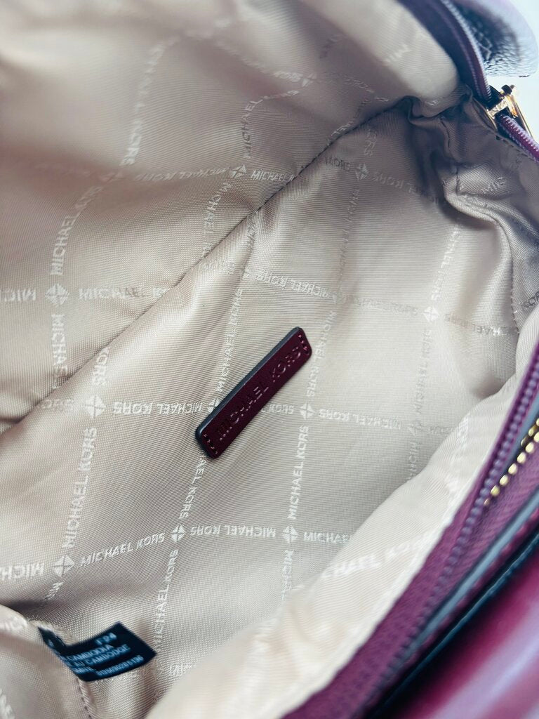 Michael Kors Belt Bag Burgundy