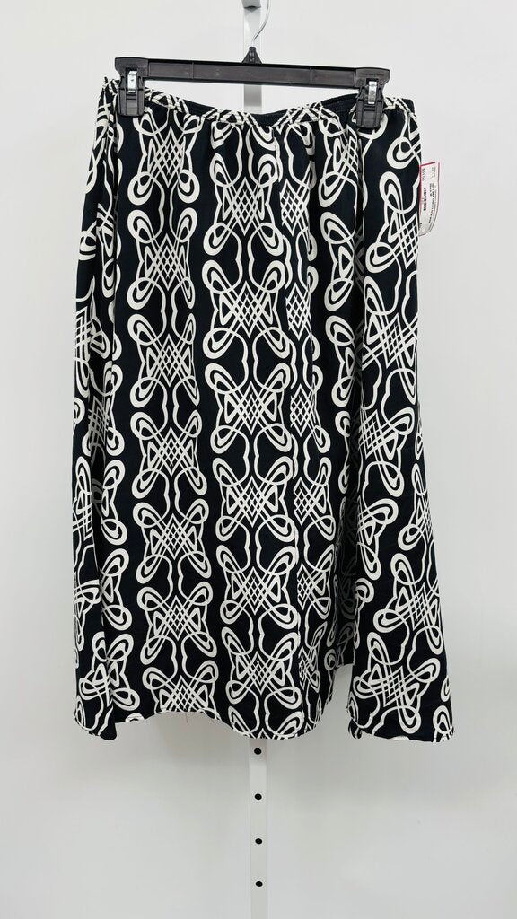 Chico's Skirt Midi Black M
