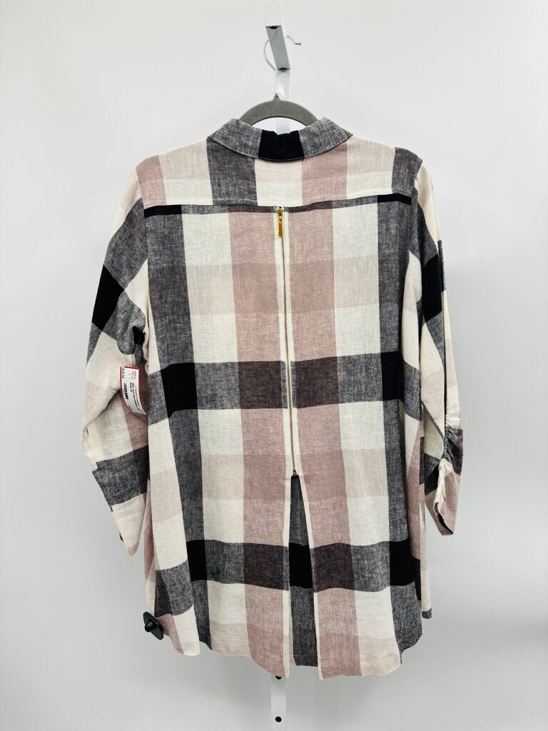 Soft Surroundings Shirt Beige M