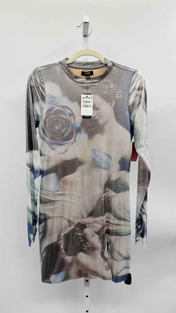AFRM Dress Silver L