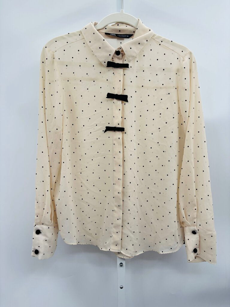 Zara Blouse Beige M