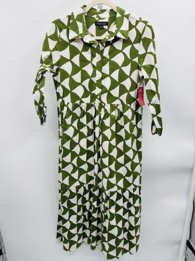 Rachel Zoe Maxi Dress Green S