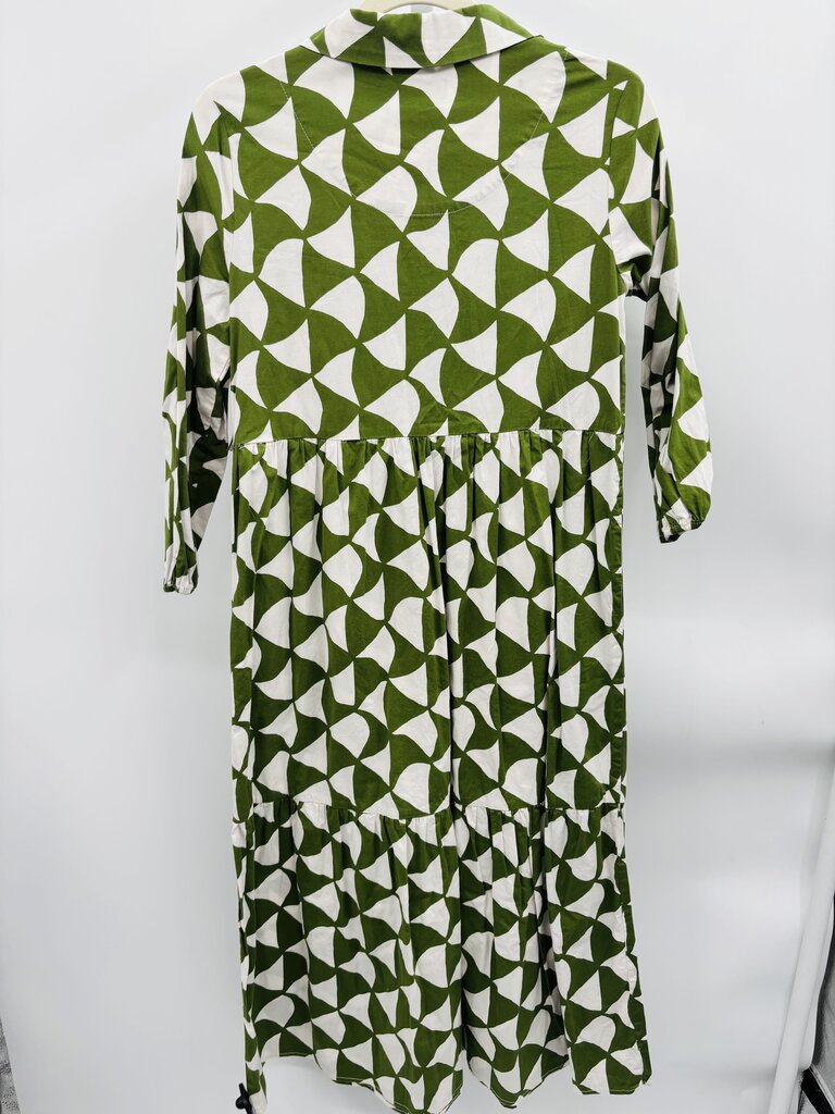 Rachel Zoe Maxi Dress Green S
