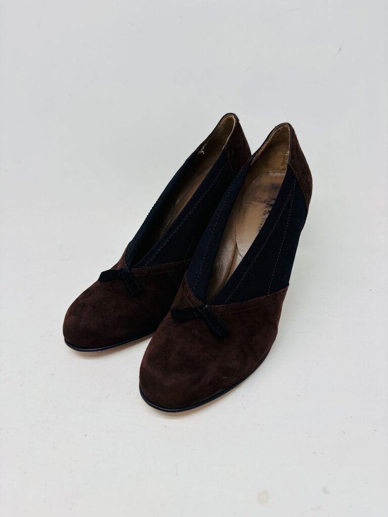 Anyi Lu Heels Brown 7.5