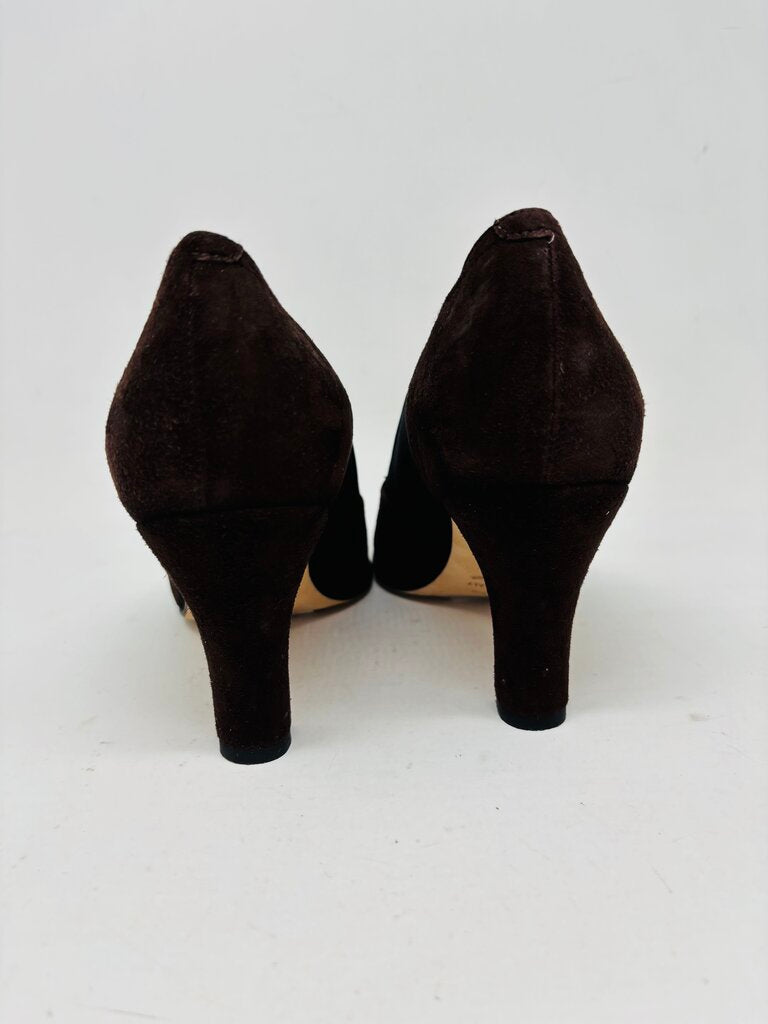 Anyi Lu Heels Brown 7.5