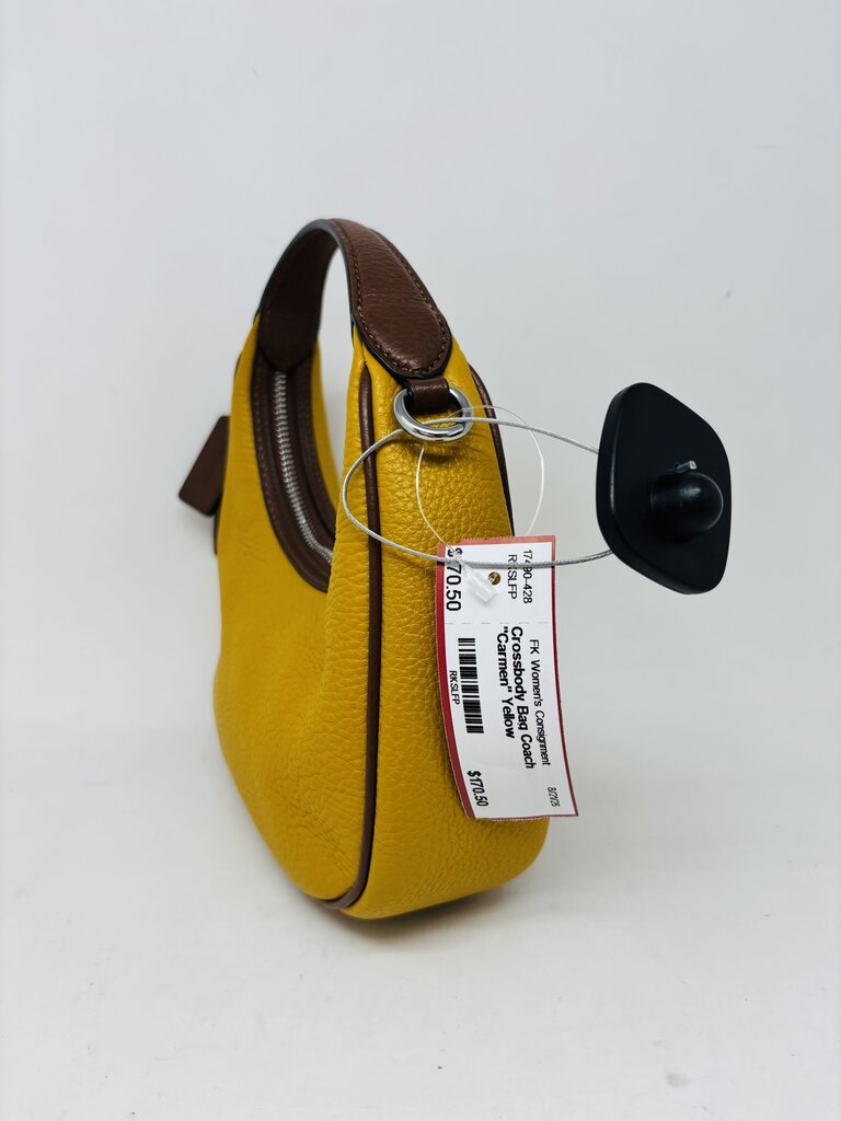 Coach Crossbody Bag Yellow