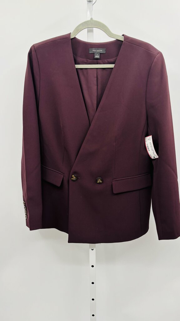 Ann Taylor Blazer Purple 10