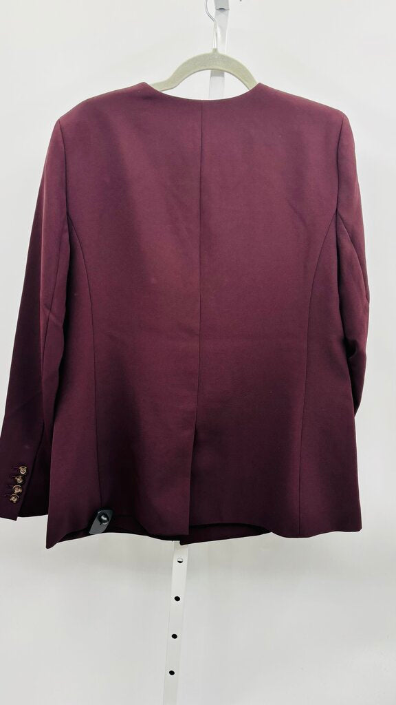 Ann Taylor Blazer Purple 10