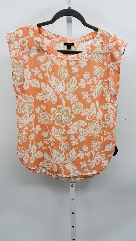 Ann Taylor Factory Blouse Orange XS