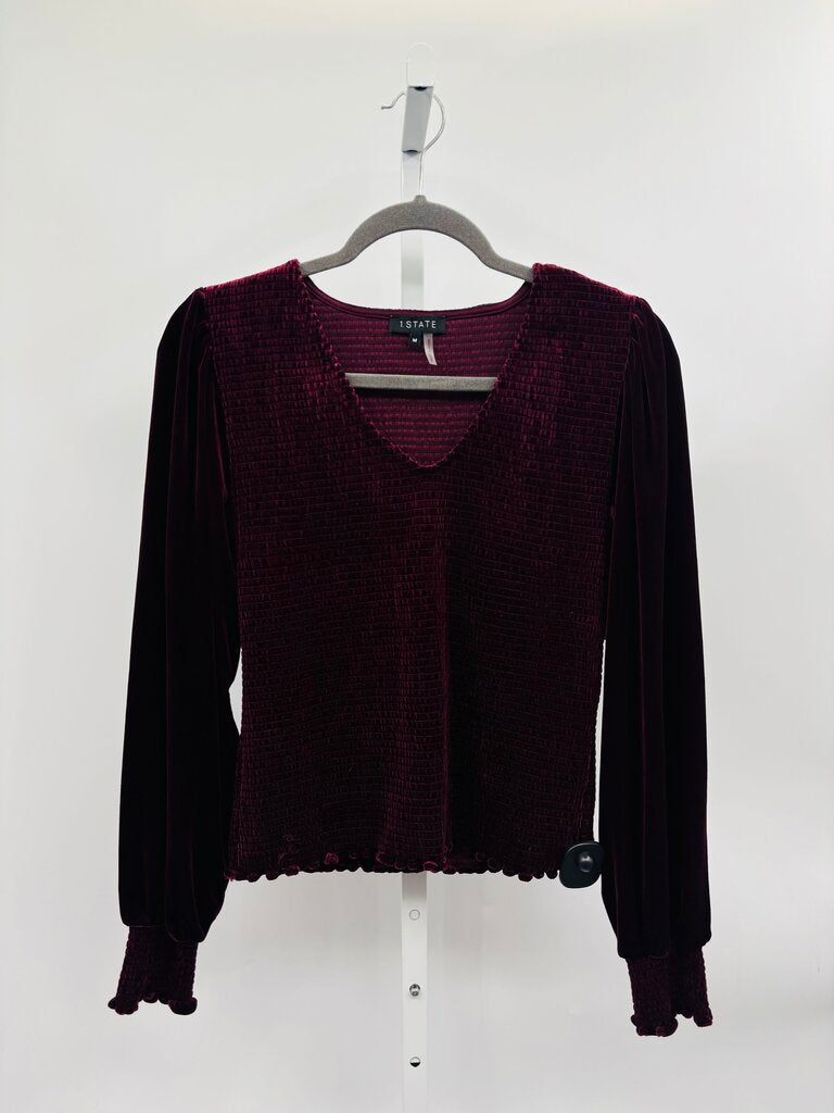 1.State Blouse Purple M