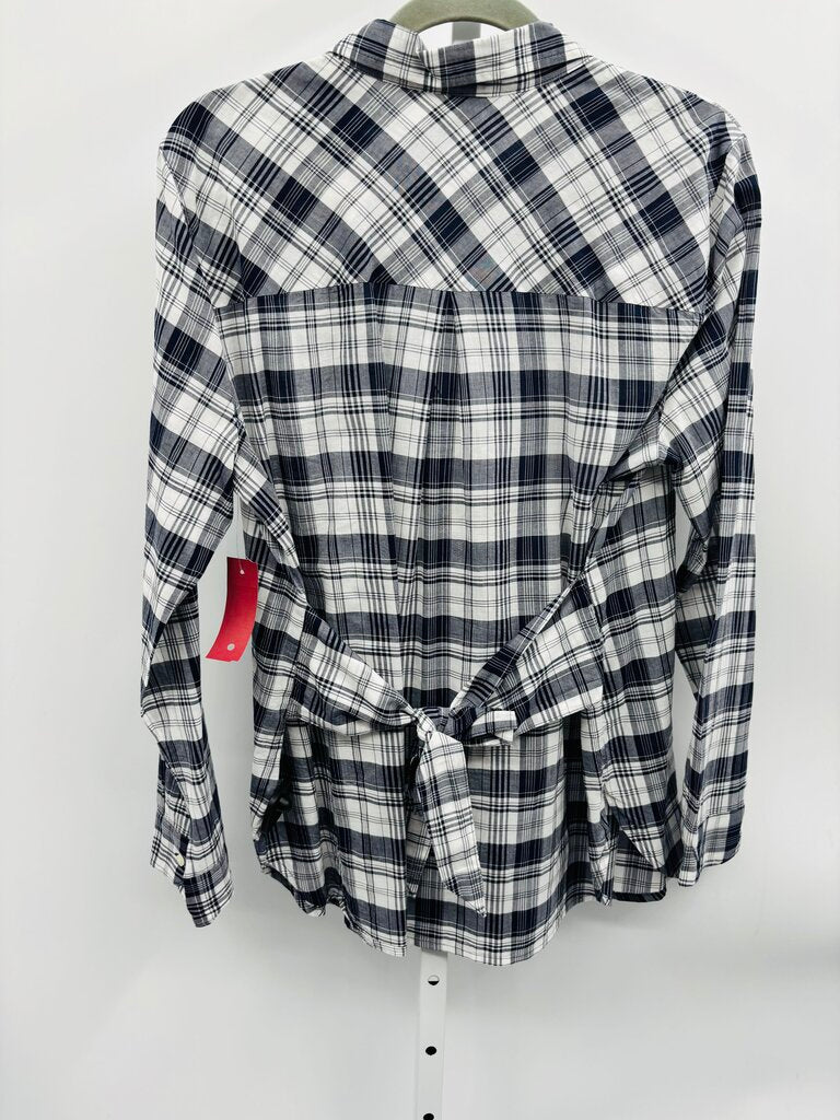 J. Crew Factory Shirt Navy L