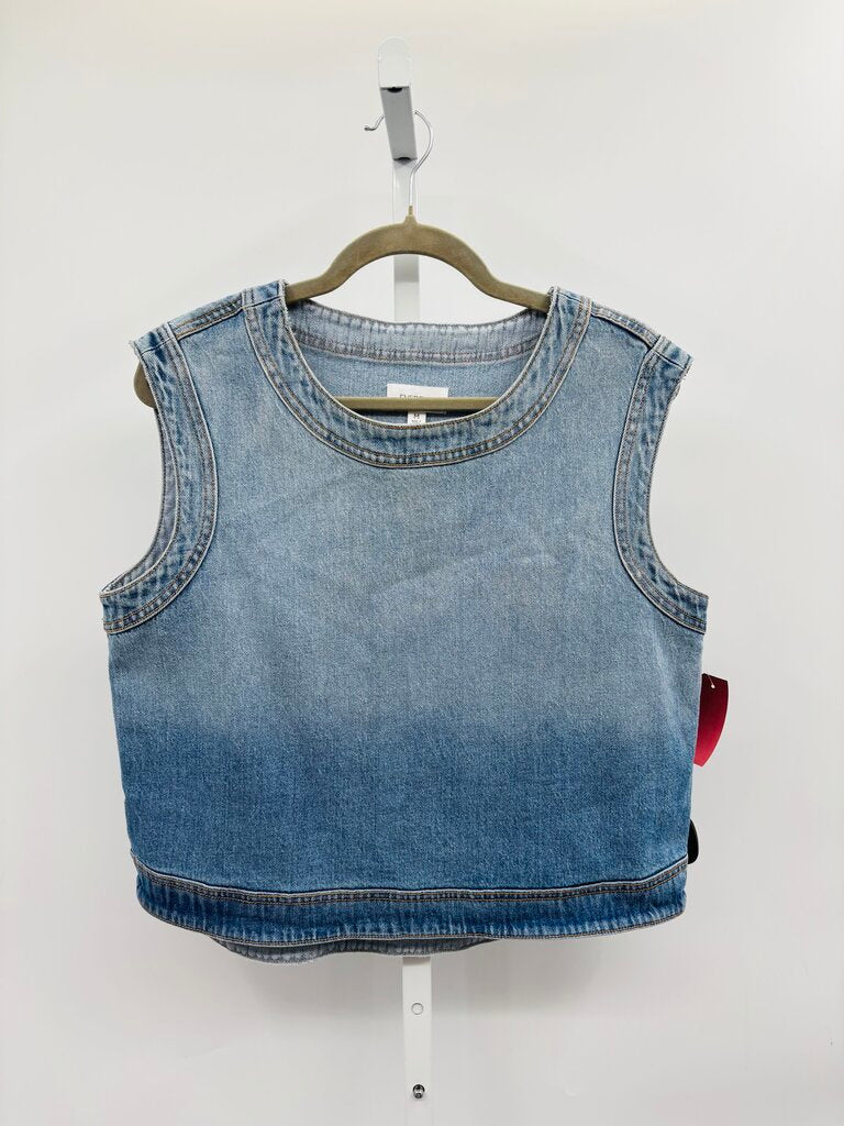 Evereve Top Denim M